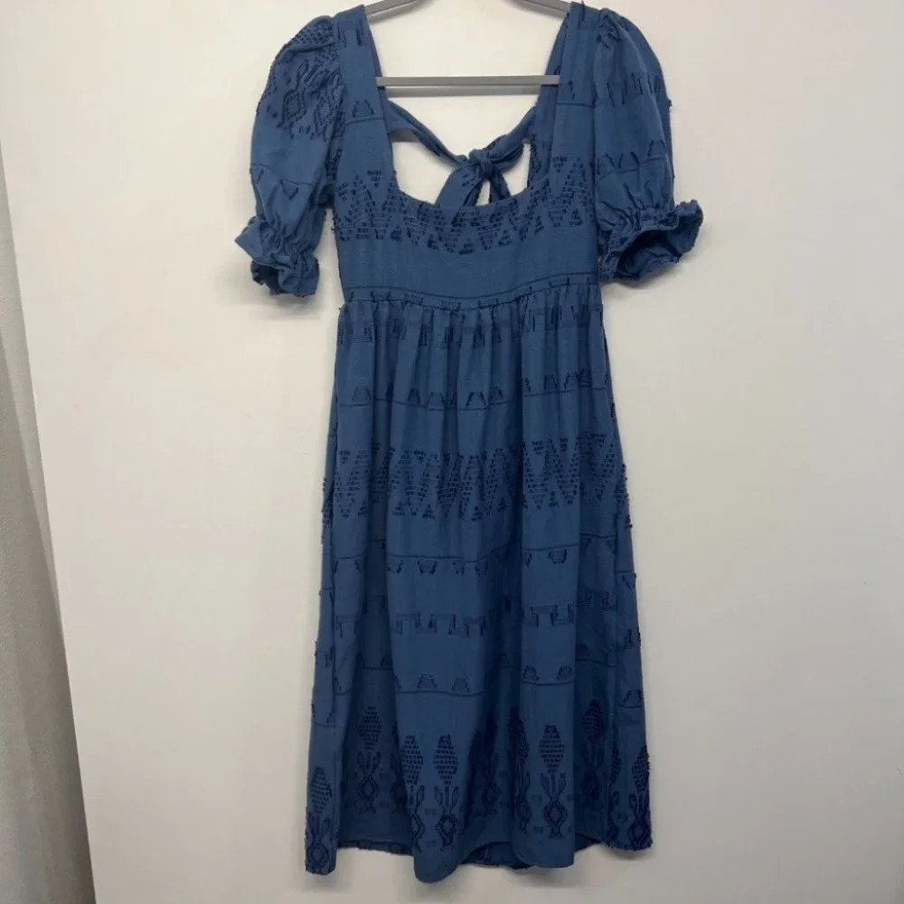 Blue Midi Dress - Picture 8 of 11